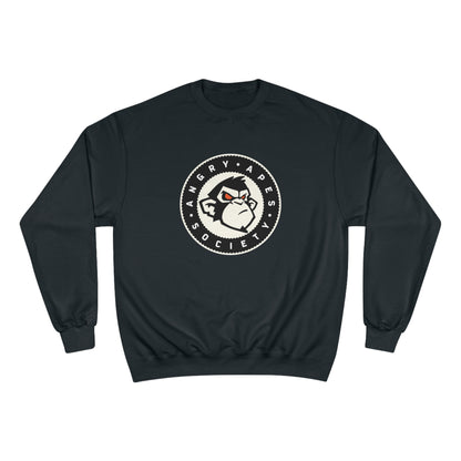 Angry Apes Society x Champion Logo FRONT Unisex Sweatshirt