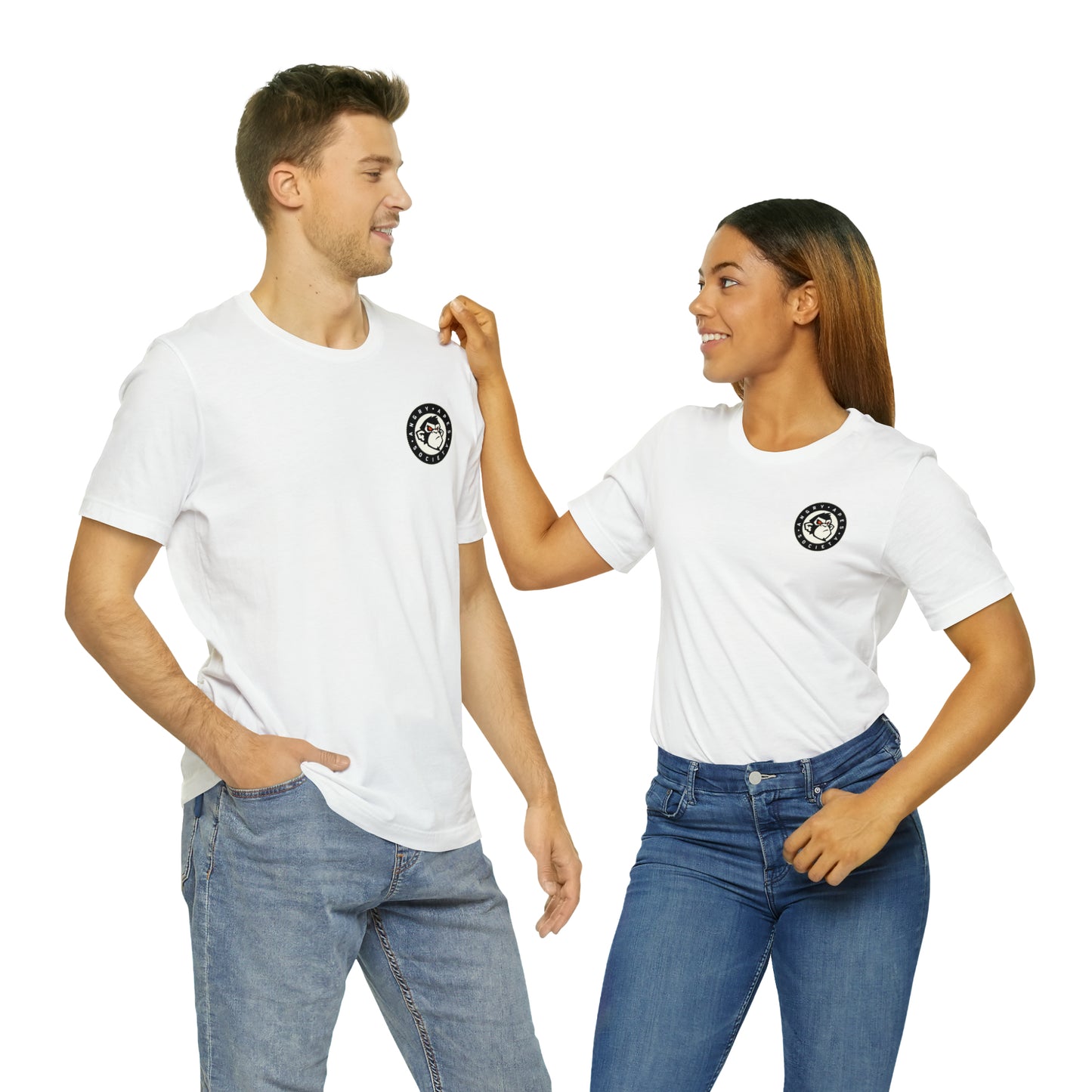 AAS Logo FRONT & BACK Unisex Short Sleeve Tee