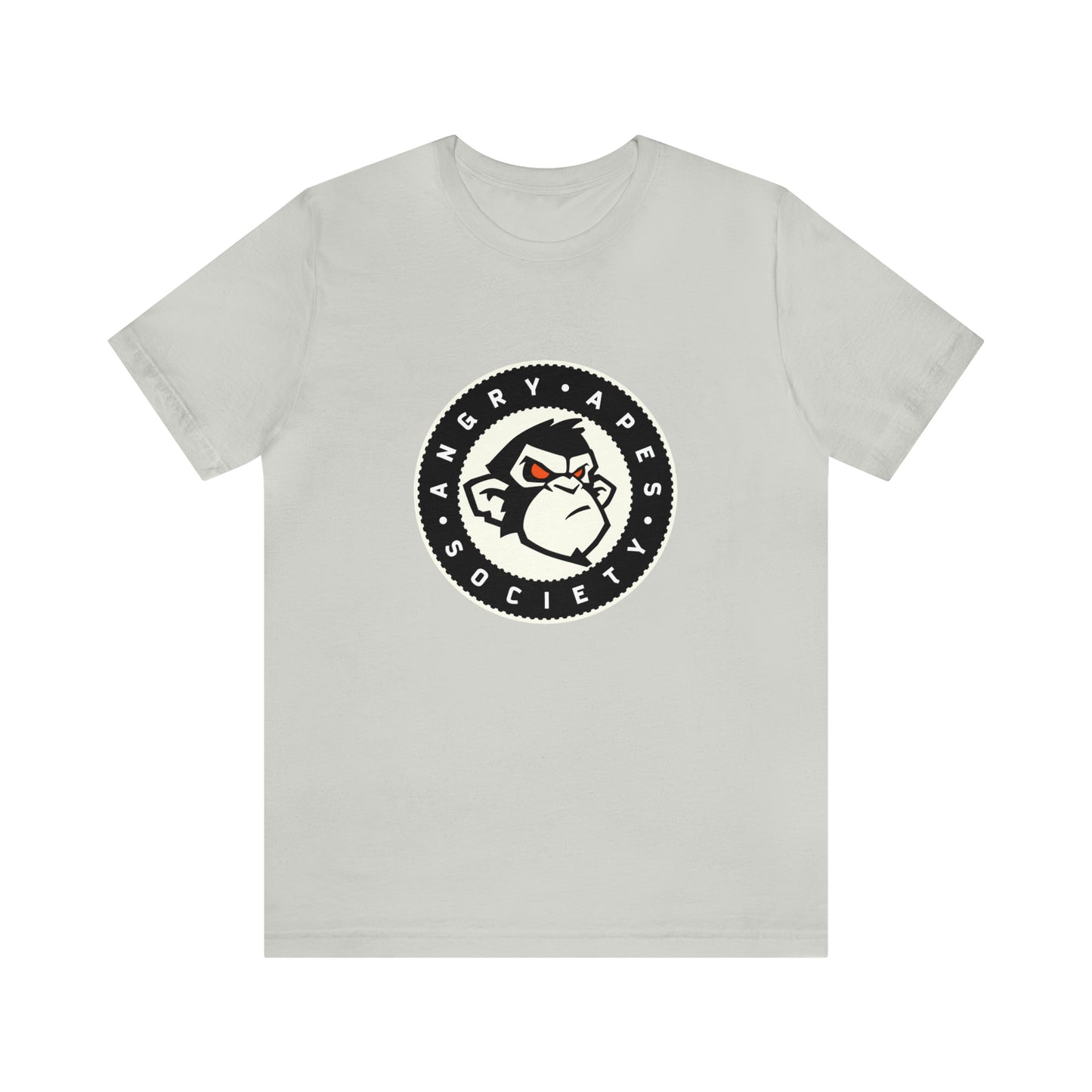 Angry Apes Society Logo FRONT Unisex Short Sleeve Tee