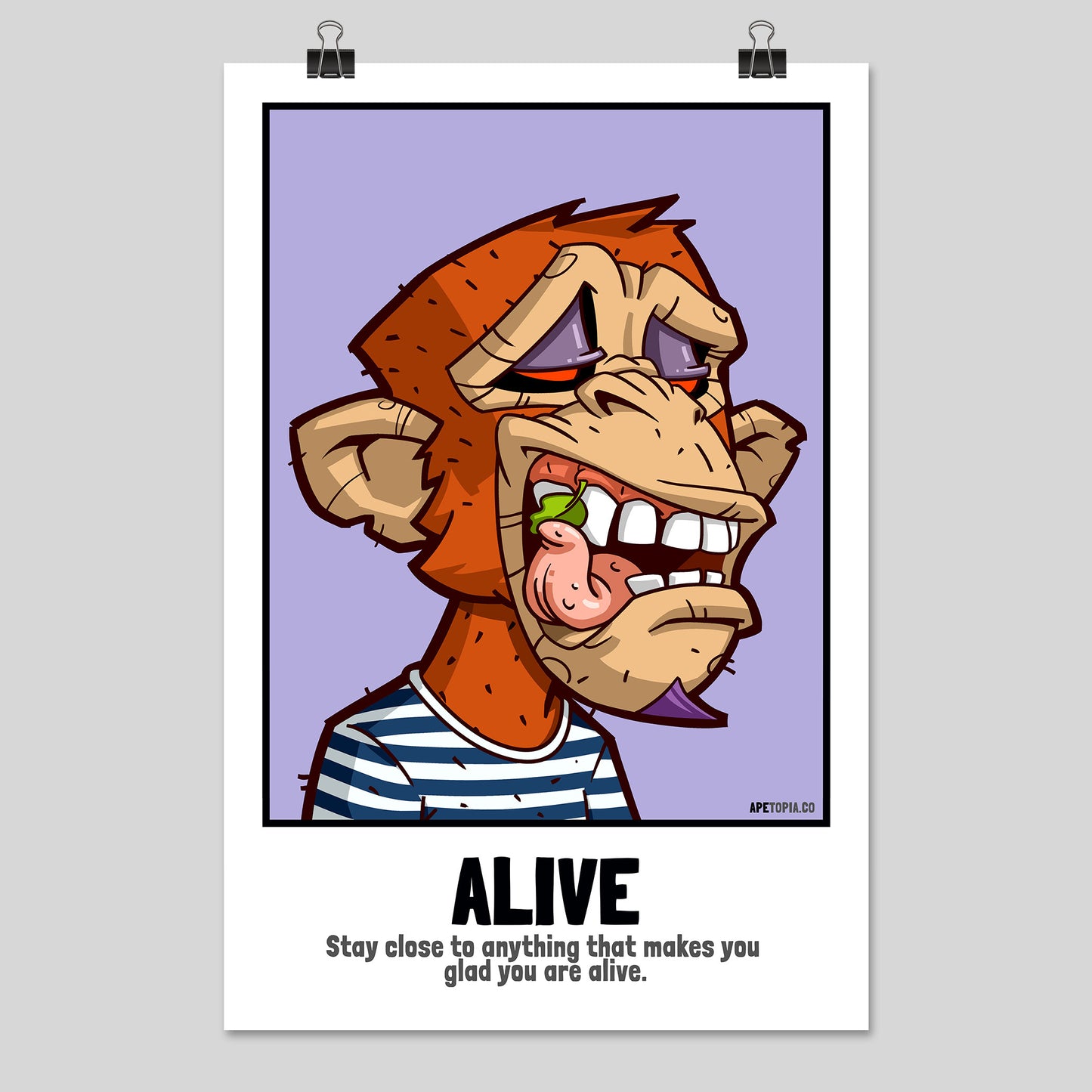 "Alive" Poster